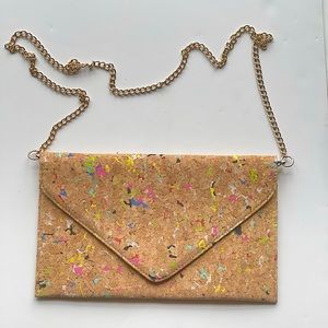 Cork board style purse